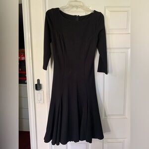 Laura Byrnes Elegant Black Dress size M